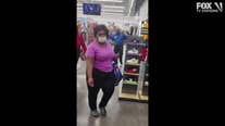 Video shows three women walking out of store with unpaid items