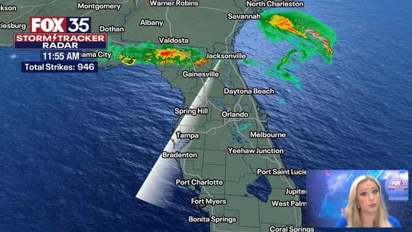 Storms expected overnight in Central Florida