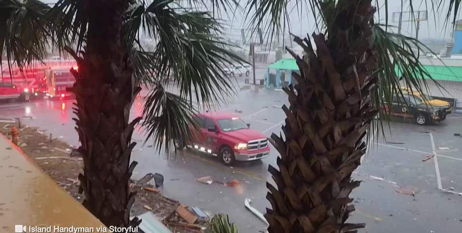 Possible tornado rips through Panama City Beach, Florida: See photos, videos