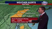 FOX 29 Weather Authority 6 p.m. Saturday forecast