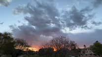 Storm rolls through Gilbert, Arizona
