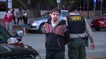Heckler shoves pro-Palestine protester at Stanford, officers step in
