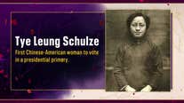 1st Chinse-American woman to vote in presidential primary