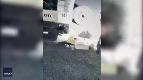 California boy saves dad pinned under truck
