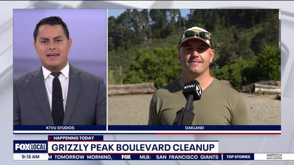 East Bay man cleans up junk on Grizzly Peak Boulevard