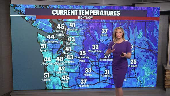 Seattle weather: Chilly overnight with fog; mostly sunny Wednesday