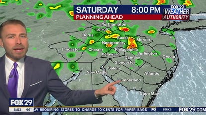 Weather Authority: Saturday morning forecast
