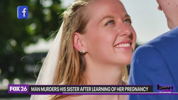 A Brother chops up his sister after being disappointed she was pregnant by her husband!