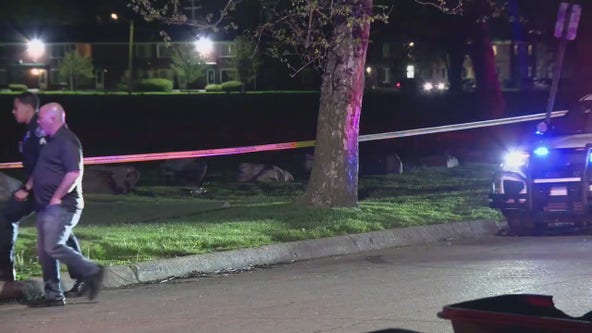 Manhunt underway after four shot at Detroit park