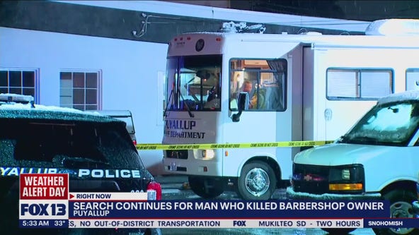 Search continues for suspect who killed barbershop owner