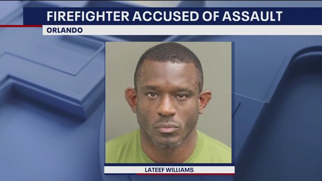 Orlando firefighter accused of assault