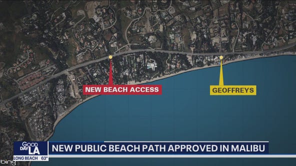 New public beach path approved in Malibu