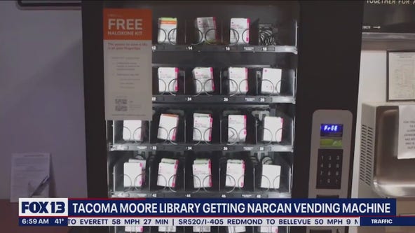 Tacoma Moore Library getting Narcan vending machine