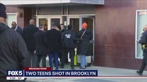 Students shot outside Brooklyn school