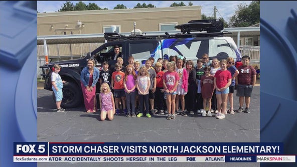North Jackson Elementary School Weather Visit