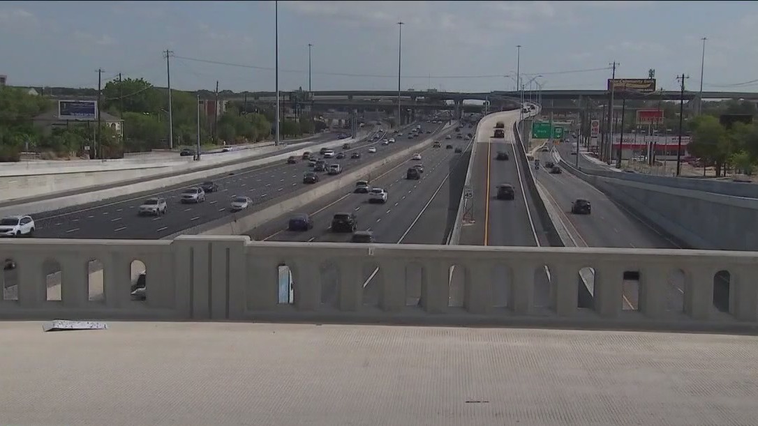 I-35 expansion project breaks ground amid protest