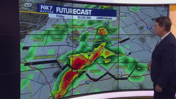 Austin weather: Strong storms later this morning