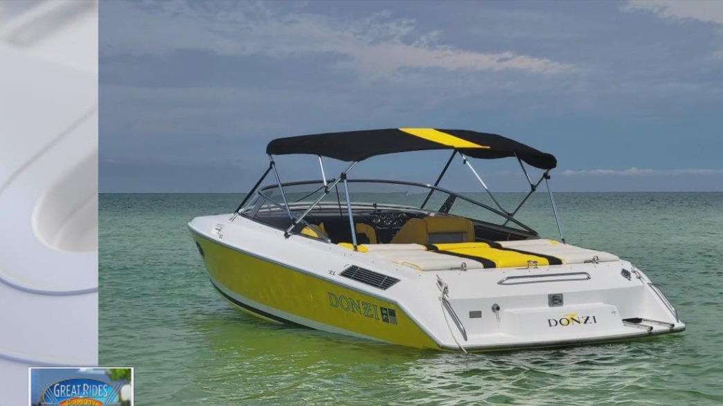Great rides don't need wheels: 1988 Donzi Z21 boat