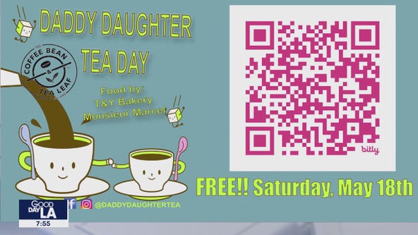 Daddy Daughter Tea Day happening this Saturday