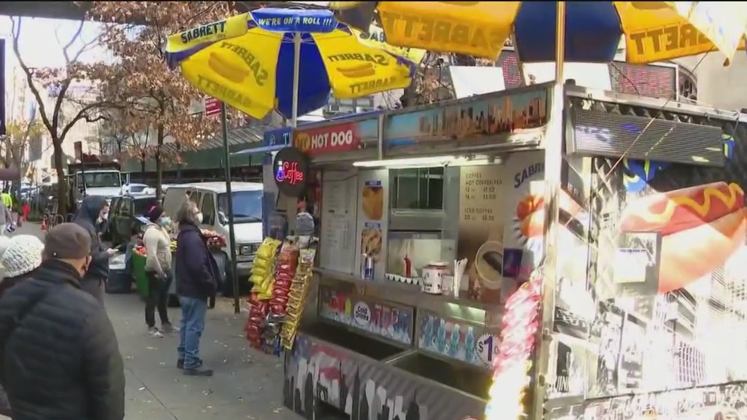 NYC street vendors raising prices