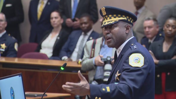 Larry Snelling delivers first remarks as Chicago Police Superintendent