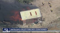 Antelope Valley fire 90% contained