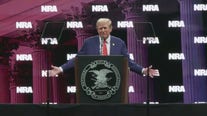 Donald Trump speaks at NRA convention in Dallas