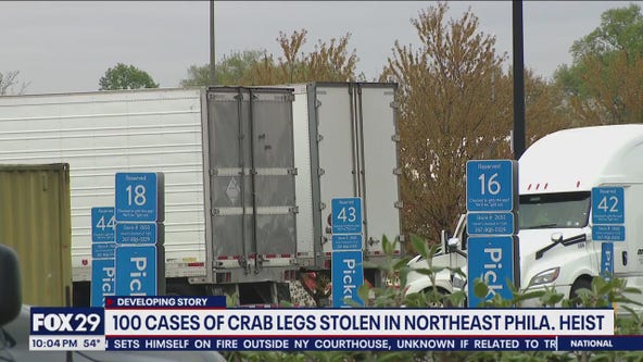 Boxes of crabs stolen in cargo heist, driver beaten