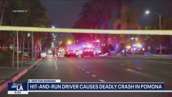 2 killed in Pomona hit-and-run crash