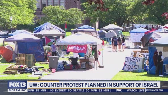 Counter protest planned Sunday in support of Israel at UW campus
