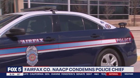Fairfax County NAACP condemns police chief, claiming department is ignoring community concerns