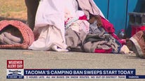Tacoma's camping ban sweeps start today