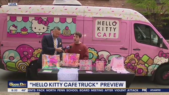 Hello Kitty cafe truck visits Philadelphia