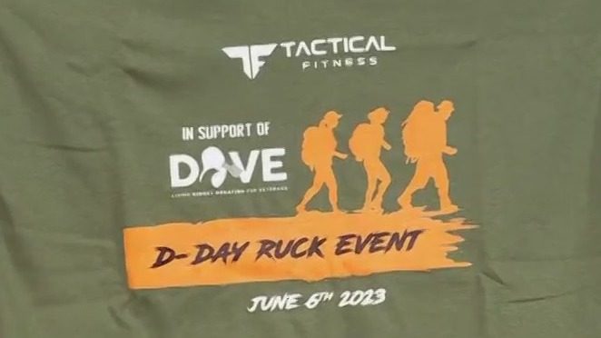 Austin D-Day Ruck supports living kidney donor program