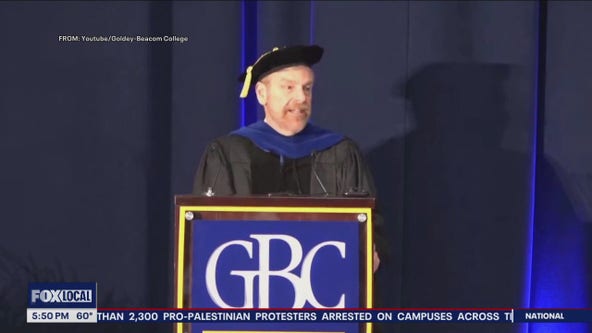 Howard Eskin honored with honorary Doctor of Media and Communications degree