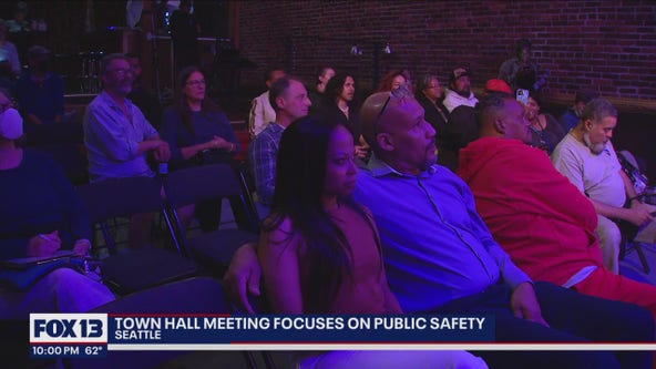 Town hall meeting held to discuss public safety in south Seattle