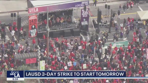 3-day LAUSD strike to begin March 21