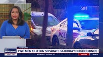 2 men killed in separate shootings Saturday in DC