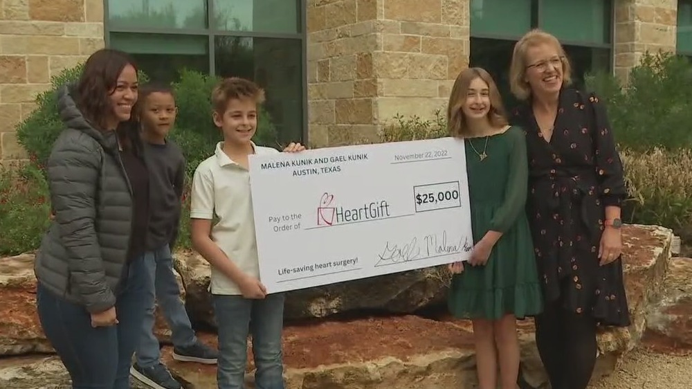 Westlake twins raise $25K to help kids in need of heart surgery