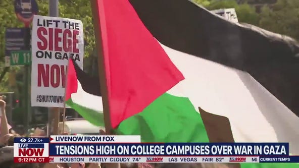 Tensions high at Columbia University over Gaza war