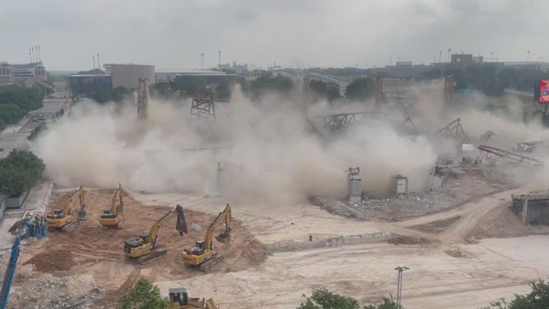 Erwin Center officially gone in Downtown Austin