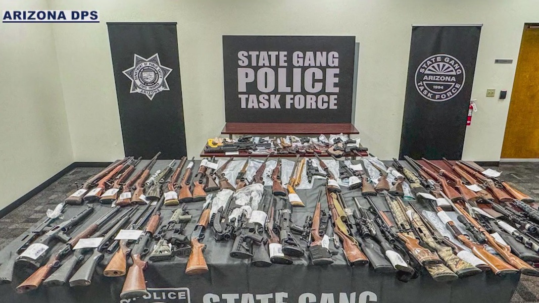 Guns, ammo and drugs seized in southern AZ