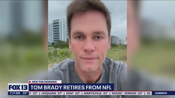 Tom Brady retires from NFL 'for good'
