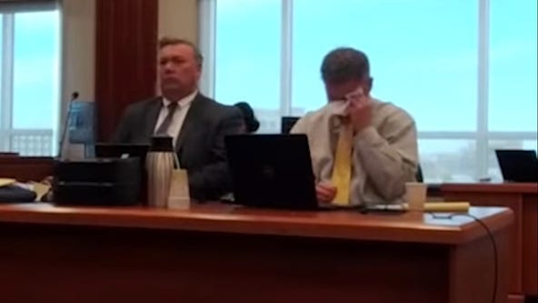 Daybell cries during 911 call played in court