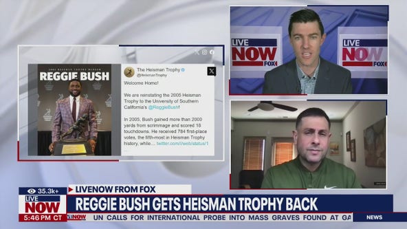 Reggie Bush gets his Heisman trophy back