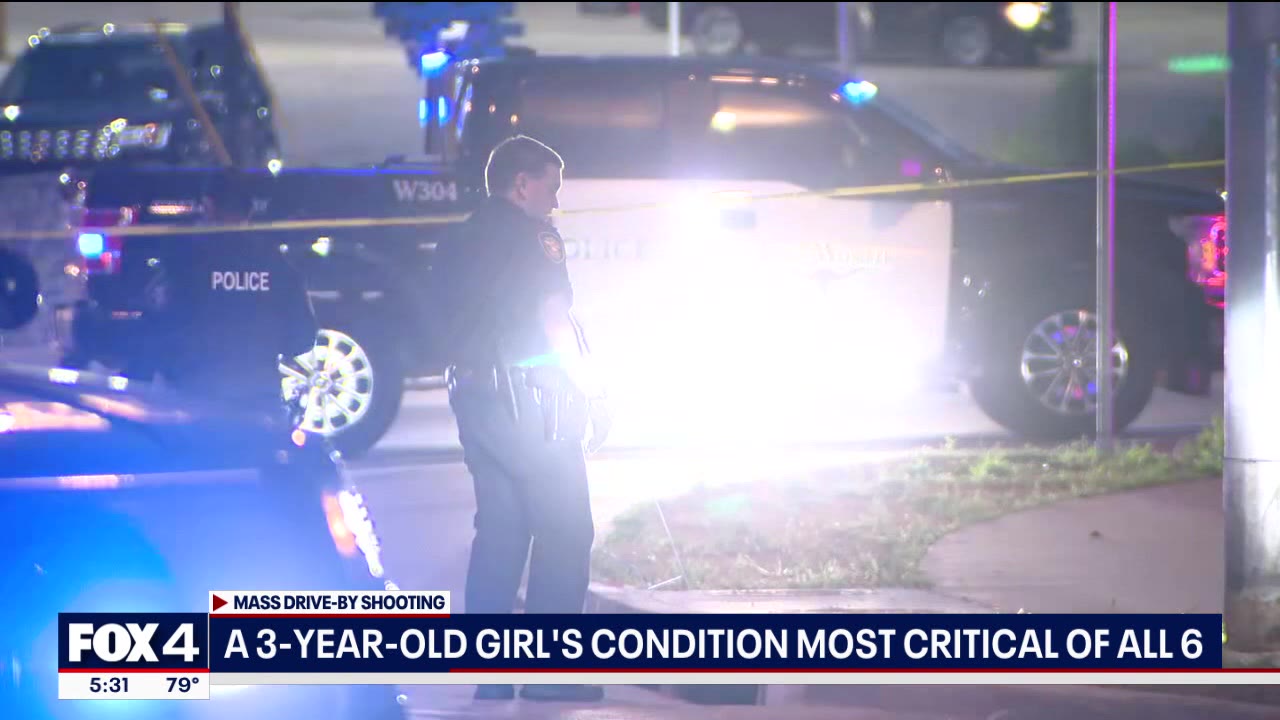 Girl, 3, in critical condition after FW shooting