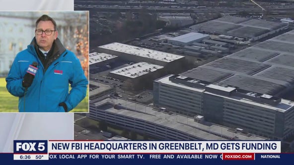New FBI headquarters in Greenbelt, Maryland receives federal funding