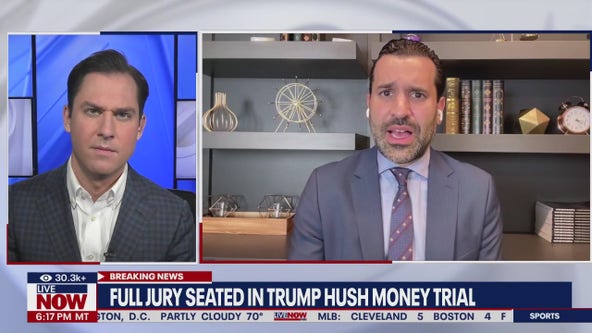 All 12 jurors seated in trump's hush money trial