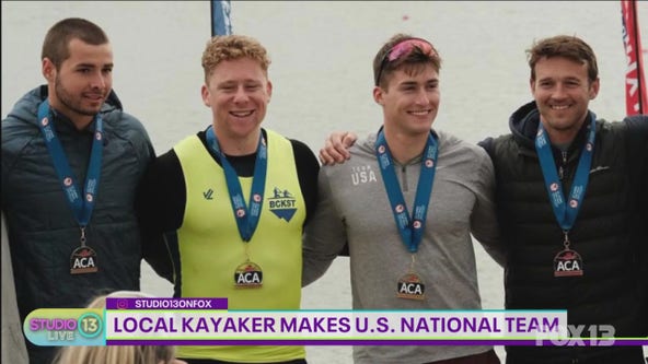 Local kayaker makes U.S. National Team with goal of going to the Olympics