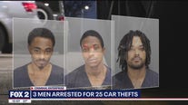 3 men arrested for multi-city car theft ring